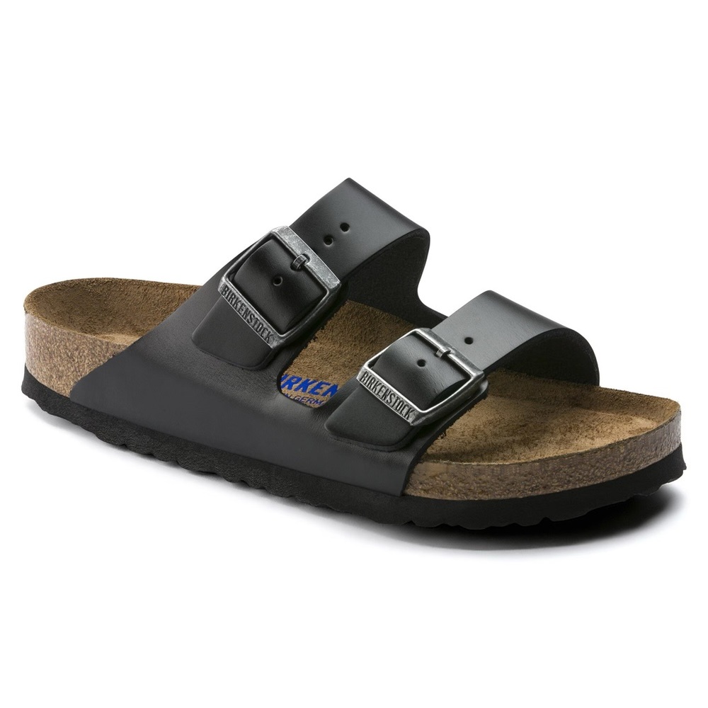 Black Birkenstock Arizona sandals